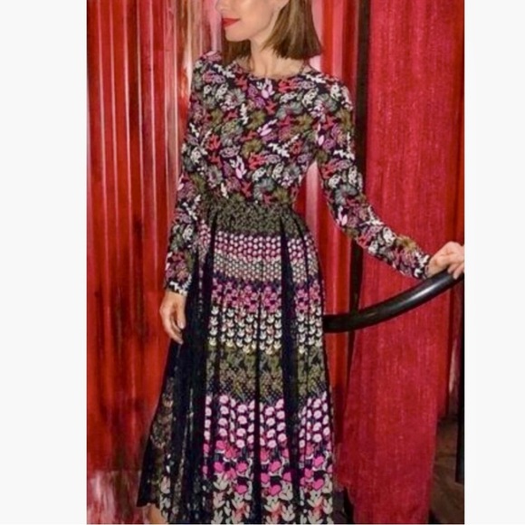 SALONI Dresses & Skirts - Saloni Nuri Lace Tulle Dress.